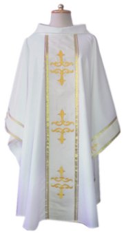White Classic Chasuble